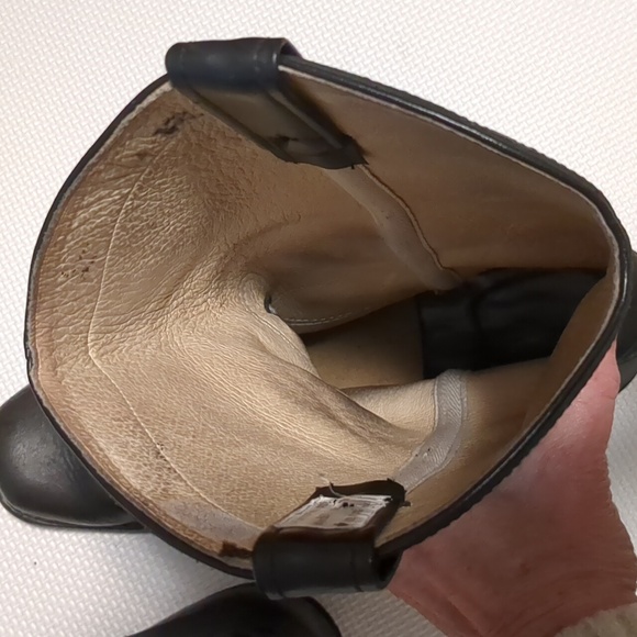 Canada West Men’s Bikers Boots – Black Loggertan 5078 - 12 EE - Picture 6 of 13